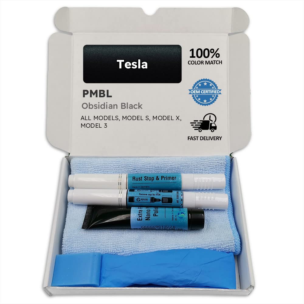 Tesla Lakkstift Obsidian Black PMBL